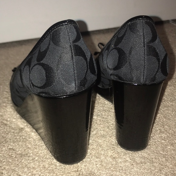 New Coach Ballerina Wedges - Picture 4 of 5